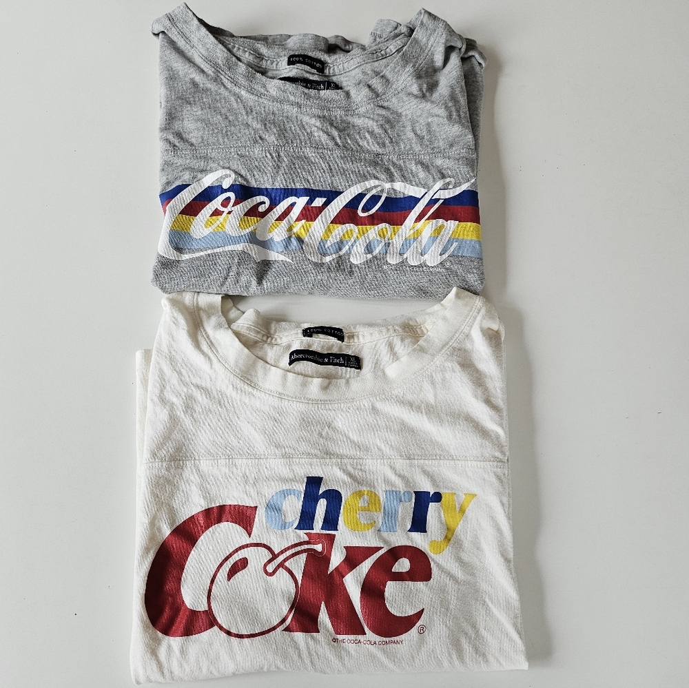 Set of 2 Abercrombie Coca-Cola